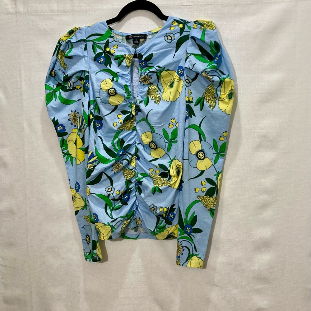 Ladies blue top